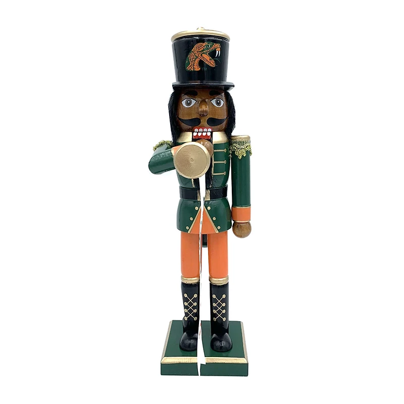 Florida A&M Rattlers 14" Bugler Nutcracker