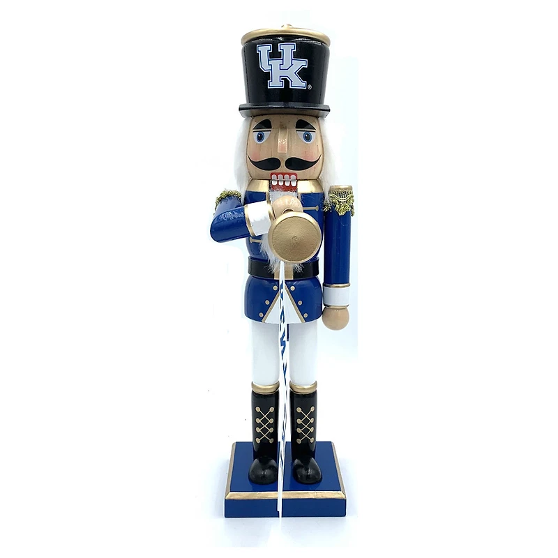 Kentucky Wildcats 14" Bugler Nutcracker