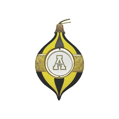 Appalachian State Mountaineers Two-Piece 5.5" Spinning Bulb Ornament Set