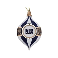 Jackson State Tigers Two-Piece 5.5" Spinning Bulb Ornament Set