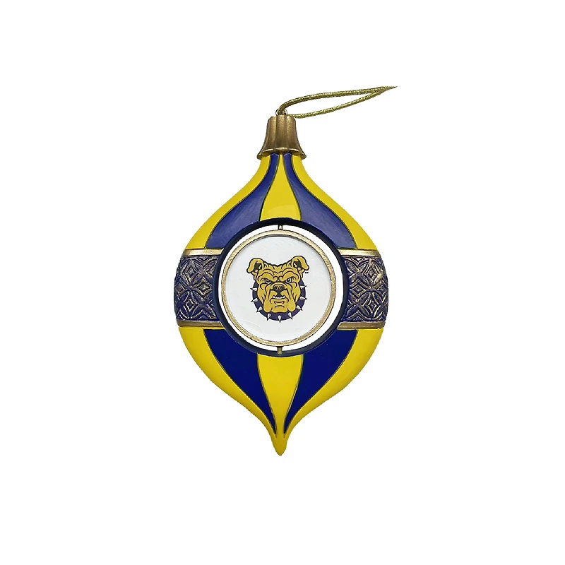 North Carolina A&T Aggies Two-Piece 5.5" Spinning Bulb Ornament Set