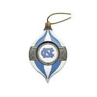 North Carolina Tar Heels Two-Piece 5.5" Spinning Bulb Ornament Set