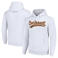 Unisex Starter White Cincinnati Bengals Tailsweep Pullover Hoodie
