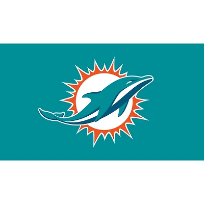 Miami Dolphins 28" x 16" Turf Mat