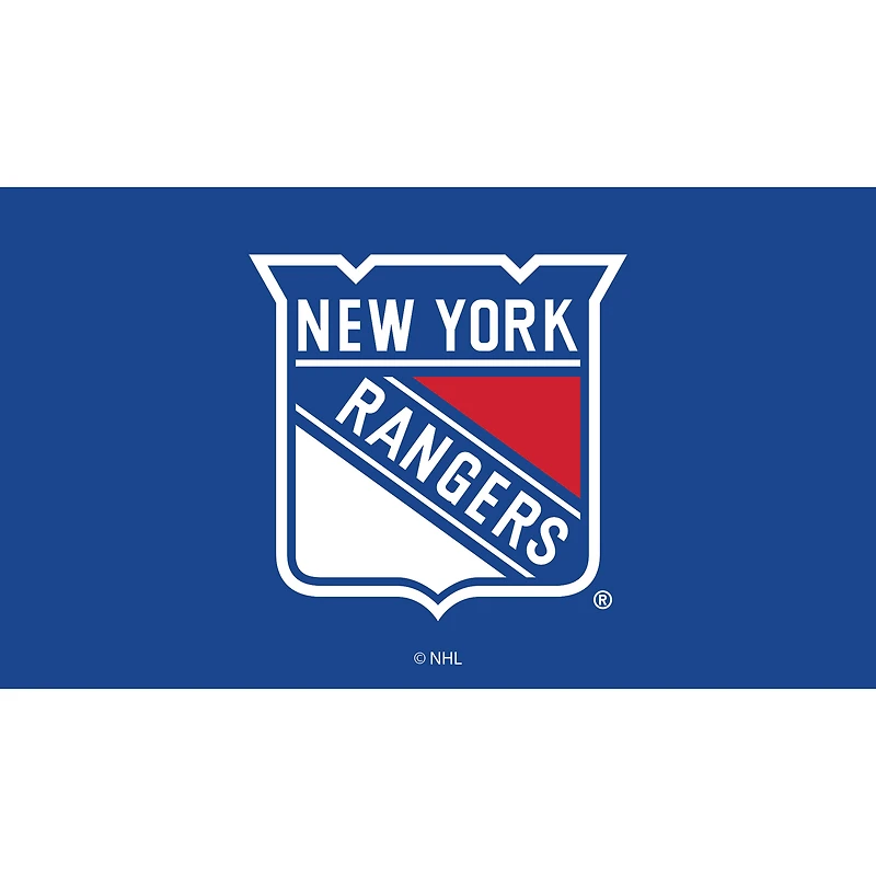 New York Rangers 28" x 16" Turf Mat