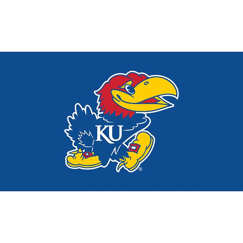 Kansas Jayhawks 28" x 16" Turf Mat