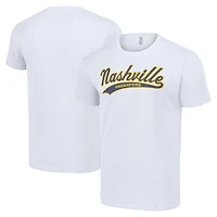 Men's Starter White Nashville Predators Tailsweep T-Shirt