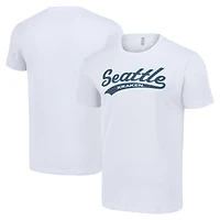 Men's Starter White Seattle Kraken Tailsweep T-Shirt