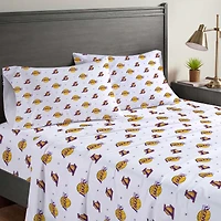 Pegasus Los Angeles Lakers Four-Piece Queen Sheet Set