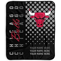 Pegasus Chicago Bulls 50" x 60" Dots Personalized Fleece Blanket