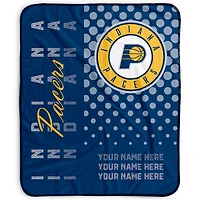 Pegasus Indiana Pacers 50" x 60" Dots Personalized Fleece Blanket