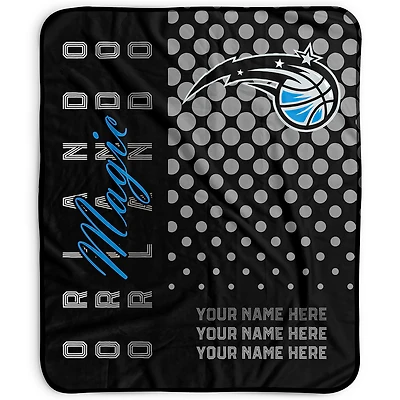 Pegasus Orlando Magic 50" x 60" Dots Personalized Fleece Blanket