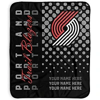 Pegasus Portland Trail Blazers 50" x 60" Dots Personalized Fleece Blanket