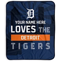 Pegasus Detroit Tigers 50" x 60" City Skyline Personalized Fleece Blanket