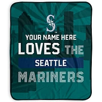 Pegasus Seattle Mariners 50" x 60" City Skyline Personalized Fleece Blanket