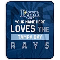 Pegasus Tampa Bay Rays 50" x 60" City Skyline Personalized Fleece Blanket