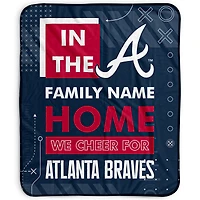 Pegasus Atlanta Braves 50" x 60" "We Cheer" Personalized Fleece Blanket