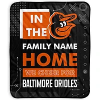 Pegasus Baltimore Orioles 50" x 60" "We Cheer" Personalized Fleece Blanket