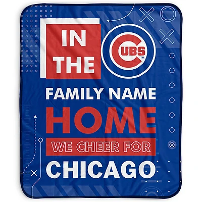 Pegasus Chicago Cubs 50" x 60" "We Cheer" Personalized Fleece Blanket