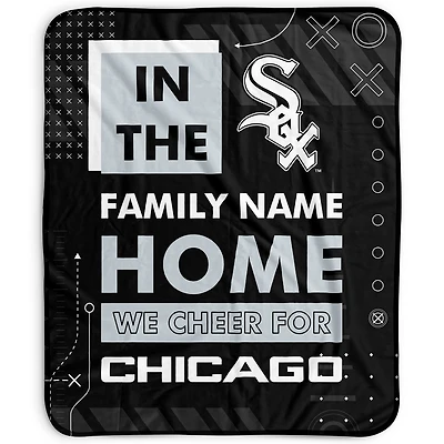 Pegasus Chicago White Sox 50" x 60" "We Cheer" Personalized Fleece Blanket