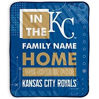 Pegasus Kansas City Royals 50" x 60" "We Cheer" Personalized Fleece Blanket