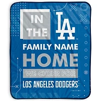 Pegasus Los Angeles Dodgers 50" x 60" "We Cheer" Personalized Fleece Blanket