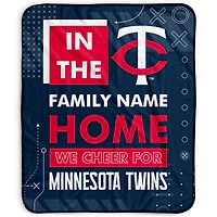 Pegasus Minnesota Twins 50" x 60" "We Cheer" Personalized Fleece Blanket