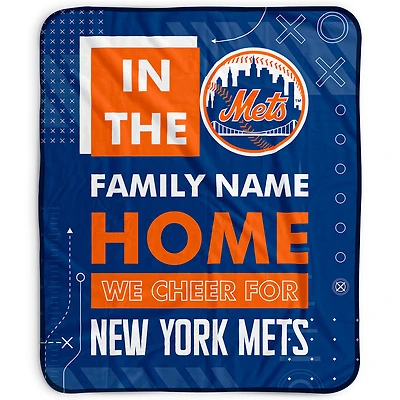 Pegasus New York Mets 50" x 60" "We Cheer" Personalized Fleece Blanket