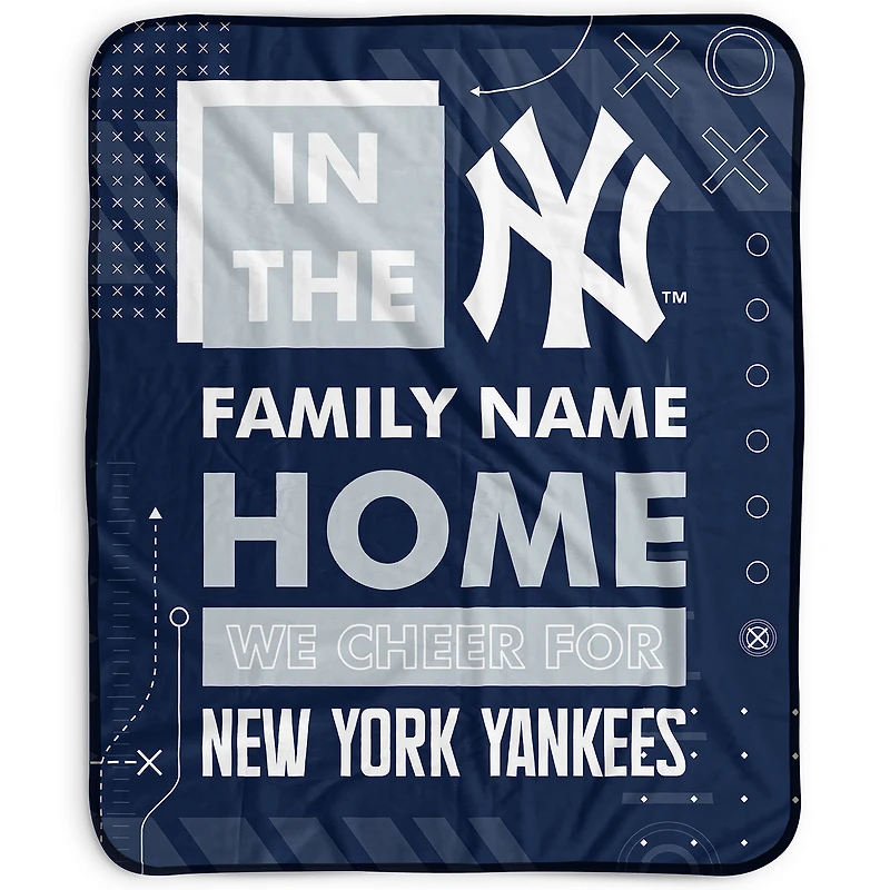 Pegasus New York Yankees 50" x 60" "We Cheer" Personalized Fleece Blanket