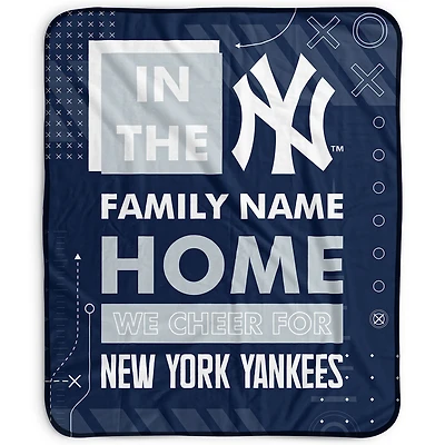 Pegasus New York Yankees 50" x 60" "We Cheer" Personalized Fleece Blanket