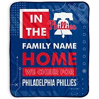 Pegasus Philadelphia Phillies 50" x 60" "We Cheer" Personalized Fleece Blanket