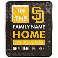 Pegasus San Diego Padres 50" x 60" "We Cheer" Personalized Fleece Blanket