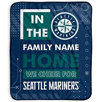 Pegasus Seattle Mariners 50" x 60" "We Cheer" Personalized Fleece Blanket