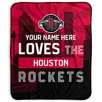 Pegasus Houston Rockets 50" x 60" City Skyline Personalized Fleece Blanket