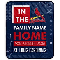 Pegasus St. Louis Cardinals 50" x 60" "We Cheer" Personalized Fleece Blanket