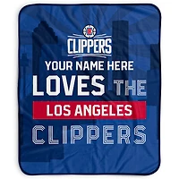Pegasus LA Clippers 50" x 60" City Skyline Personalized Fleece Blanket