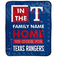 Pegasus Texas Rangers 50" x 60" "We Cheer" Personalized Fleece Blanket