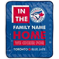 Pegasus Toronto Blue Jays 50" x 60" "We Cheer" Personalized Fleece Blanket