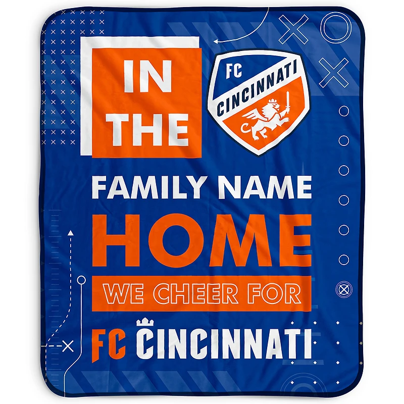 Pegasus FC Cincinnati 50" x 60" "We Cheer" Personalized Fleece Blanket