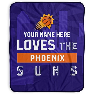 Pegasus Phoenix Suns 50" x 60" City Skyline Personalized Fleece Blanket