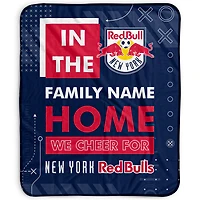 Pegasus New York Red Bulls 50" x 60" "We Cheer" Personalized Fleece Blanket