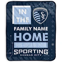 Pegasus Sporting Kansas City 50" x 60" "We Cheer" Personalized Fleece Blanket