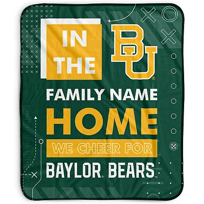 Pegasus Baylor Bears 50" x 60" "We Cheer" Personalized Fleece Blanket