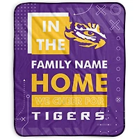 Pegasus LSU Tigers 50" x 60" "We Cheer" Personalized Fleece Blanket