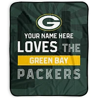 Pegasus Green Bay Packers 50" x 60" City Skyline Personalized Fleece Blanket