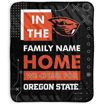 Pegasus Oregon State Beavers 50" x 60" "We Cheer" Personalized Fleece Blanket