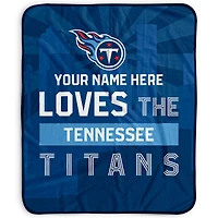 Pegasus Tennessee Titans 50" x 60" City Skyline Personalized Fleece Blanket