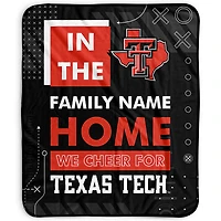 Pegasus Texas Tech Red Raiders 50" x 60" "We Cheer" Personalized Fleece Blanket
