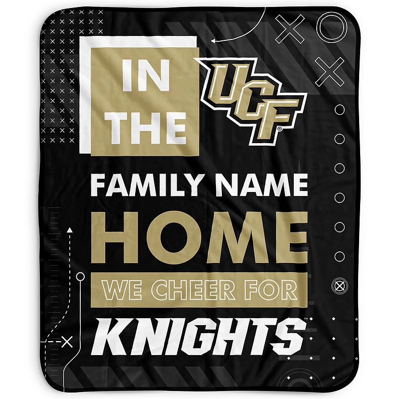 Pegasus UCF Knights 50" x 60" "We Cheer" Personalized Fleece Blanket