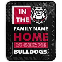 Pegasus Georgia Bulldogs 50" x 60" "We Cheer" Personalized Fleece Blanket